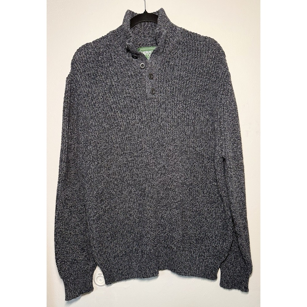 American Eagle Outfitters Sweater Men's 2XL Ribbed Button Up Collar Neckline Y2K